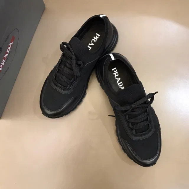 Prada Cloudbust Black Knit Upper Chunky Sneaker 7