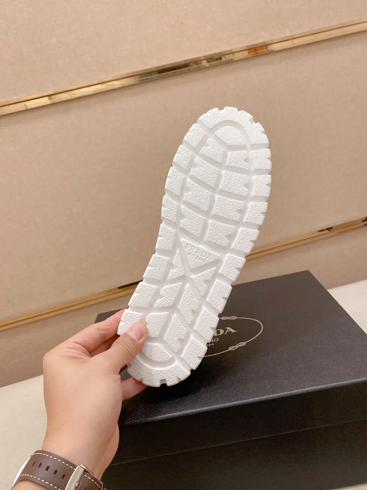 Prada Cloudbust Blue Platform Lifestyle Sneakers 2