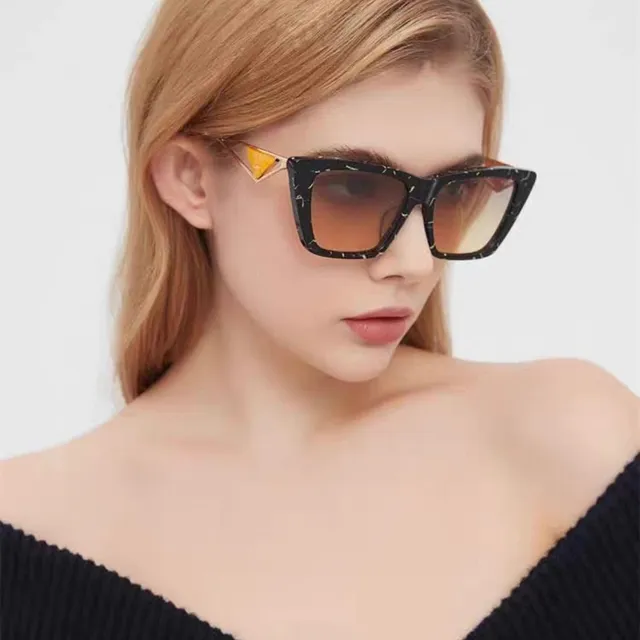 Prada Square Frame White Sunglasses 4