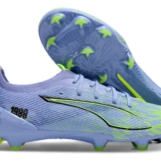Puma Future Z 1.1 1999 薰衣草蓝 酸橙绿 硬地足球鞋