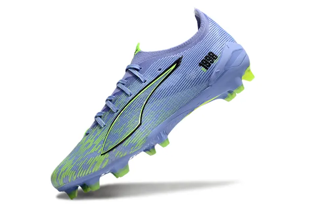 Puma Future Z 1.1 1999 lavande-bleu vert citron terrain ferme chaussures de football 3
