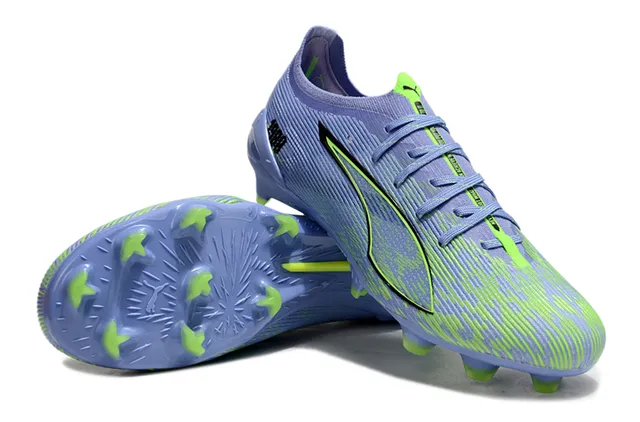 Puma Future Z 1.1 1999 lavande-bleu vert citron terrain ferme chaussures de football 4