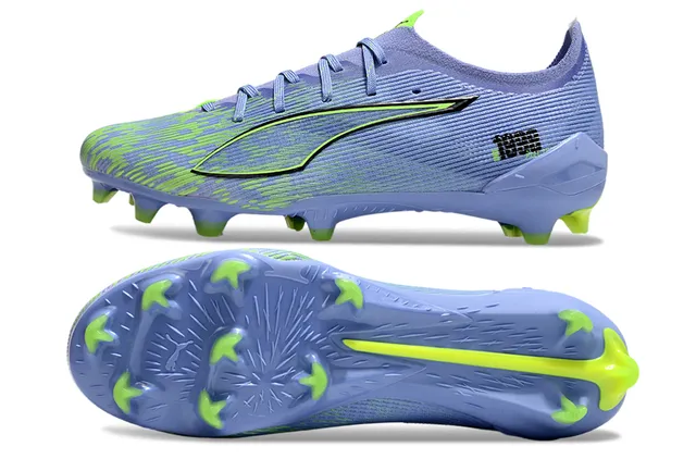 Puma Future Z 1.1 1999 lavande-bleu vert citron terrain ferme chaussures de football 6