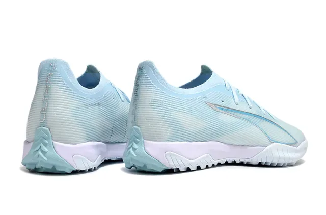 Puma Future Z Blue Purple Engineered Knit Upper Asymmetrical Lacing Sneakers 5