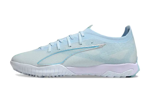 Puma Future Z Blue Purple Engineered Knit Upper Asymmetrical Lacing Sneakers 7