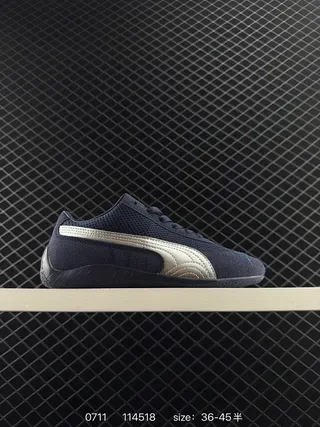 Puma Speedcat OG Navy and Silver Lifestyle Sneakers 2