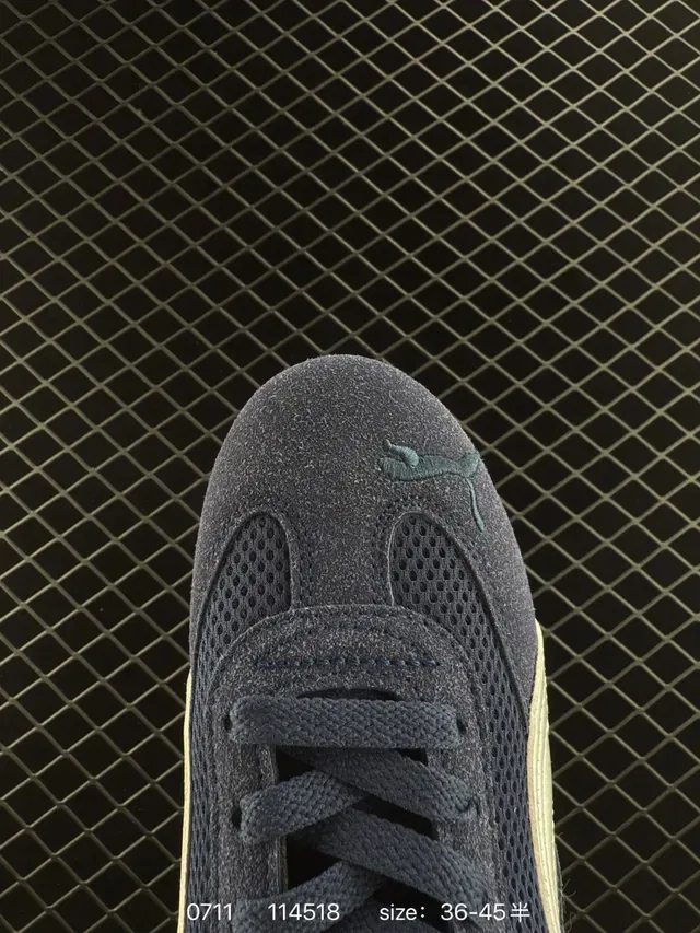 Puma Speedcat OG Navy and Silver Lifestyle Sneakers 3