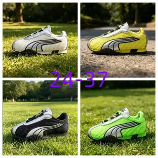 Puma Speedcat White Silver Black Kids Lifestyle Sneakers