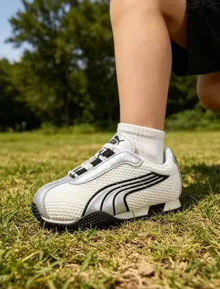 Puma Speedcat 白银黑 儿童生活方式运动鞋 9