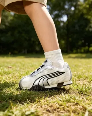 Puma Speedcat 白银黑 儿童生活方式运动鞋 10
