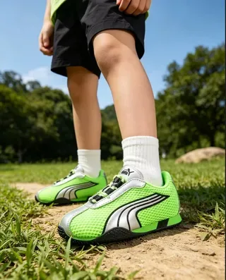 Puma Speedcat 白银黑 儿童生活方式运动鞋 18