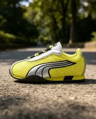 Puma Speedcat 白银黑 儿童生活方式运动鞋 23