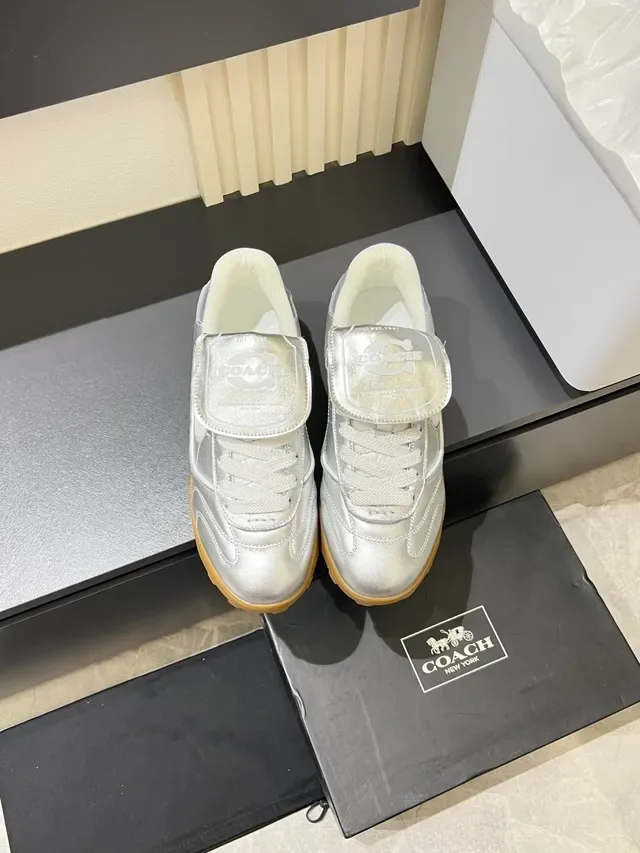 Puma Suede Metallic Silver Gum Lifestyle Sneakers 5