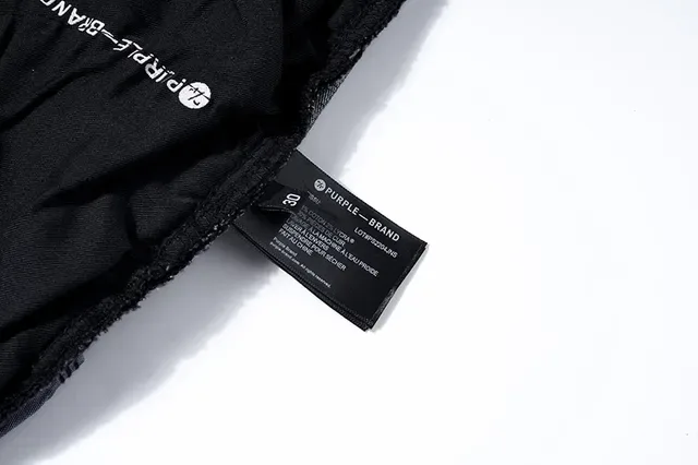 Purple Brand Calças Jeans Desgastadas com Salpicadura de Tinta Ajustadas Lavagem Escura 8