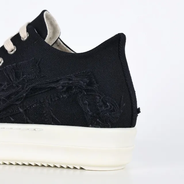 Rick Owens 黑米色 解构纺织 大脚趾帽 生活方式运动鞋 4