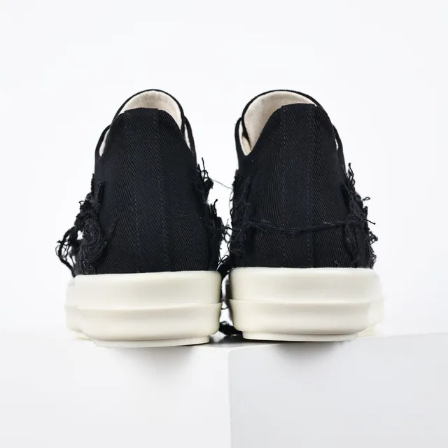 Rick Owens 黑米色 解构纺织 大脚趾帽 生活方式运动鞋 8