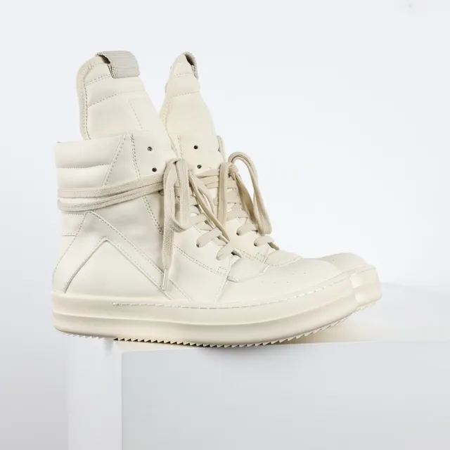 Rick Owens Geobasket Off-White জীবনশৈলী স্নিকার 3