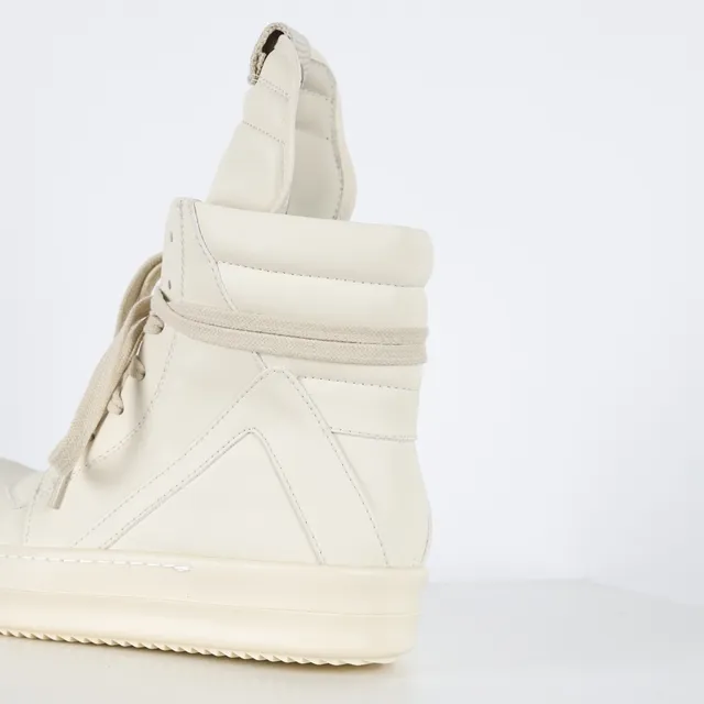 Rick Owens Geobasket Off-White জীবনশৈলী স্নিকার 4