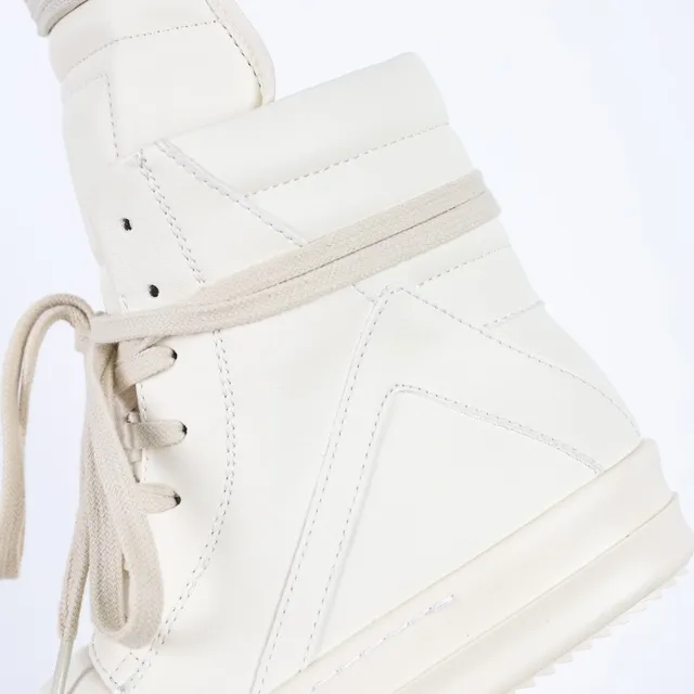 Rick Owens Geobasket Off-White জীবনশৈলী স্নিকার 6