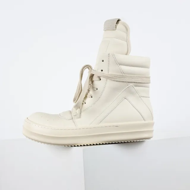 Rick Owens Geobasket Off-White জীবনশৈলী স্নিকার 9