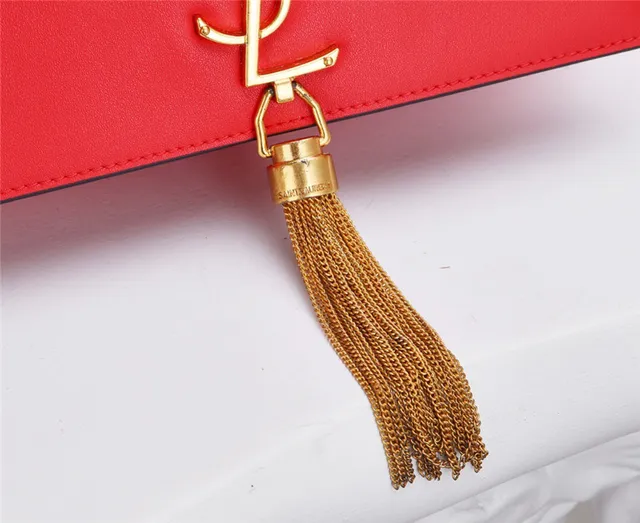 Saint Laurent नेवी सिल्वर फ्लैप वॉलेट टासल स्ट्रैप हैंडबैग 15
