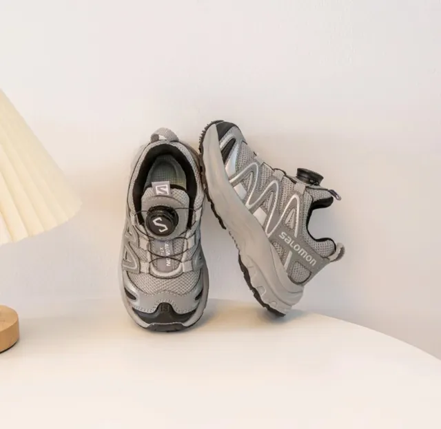 Salomon ACS Pro 灰色橙色黑色跑鞋 12