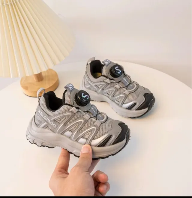 Salomon ACS Pro 灰色橙色黑色跑鞋 13