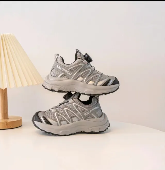 Salomon ACS Pro 灰色橙色黑色跑鞋 14