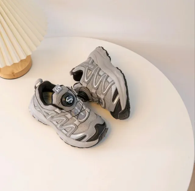Salomon ACS Pro 灰色橙色黑色跑鞋 17