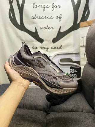 Salomon XT-6 Taupe Brown Beige Running Shoes 5