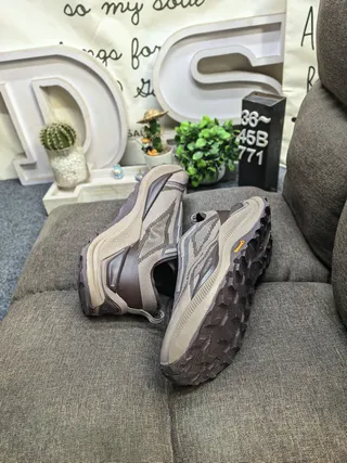 Salomon XT-6 Taupe Brown Beige Running Shoes 6