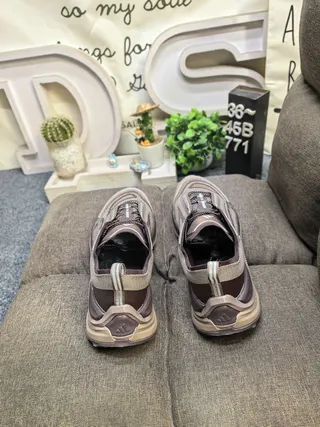 Salomon XT-6 Taupe Brown Beige Running Shoes 8
