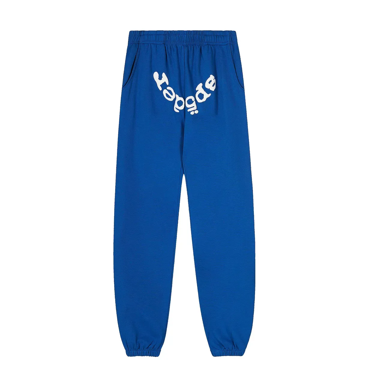 Sp5der Spiderweb Logo Blue Tracksuit 4