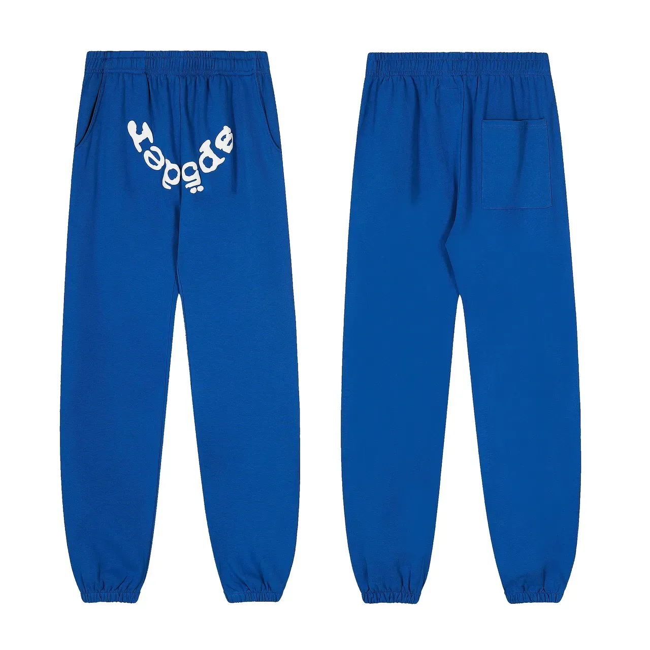 Sp5der Spiderweb Logo Blue Tracksuit 7