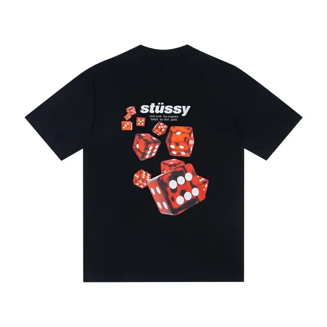 Stussy ডাইস গ্রাফিক প্রিন্ট টি-শার্ট 2