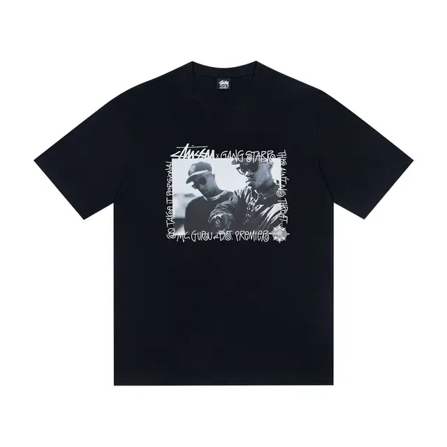 T-shirt Stussy Gang Star imprimé graphique 2