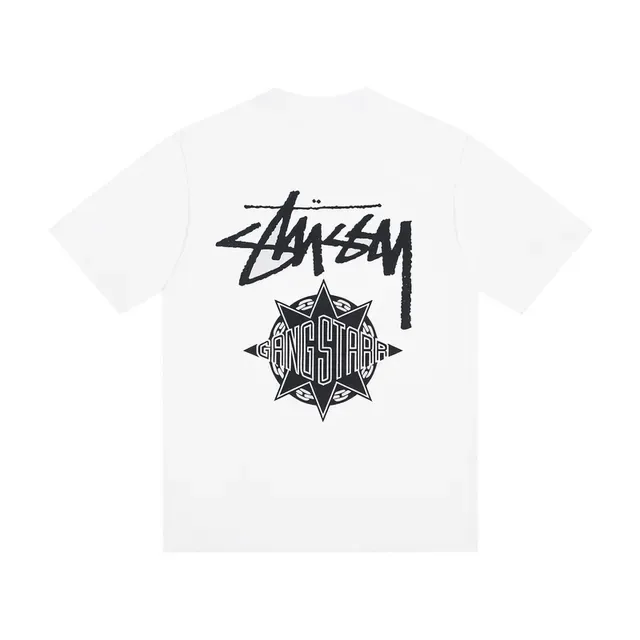 T-shirt Stussy Gang Star imprimé graphique 5