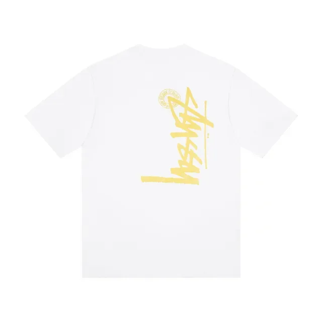 T-shirt Stussy Stock Logo imprimé au dos 3