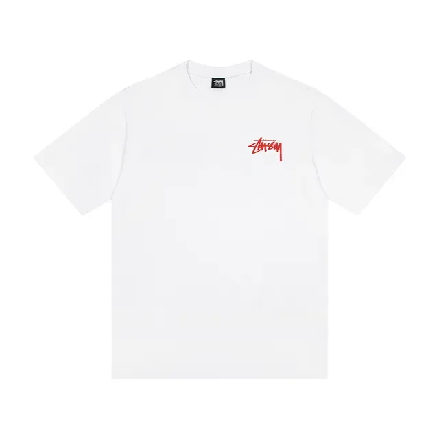 Stussy Stock Logo 汽车图案T恤 4