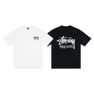 Camiseta gráfica Stussy Stock Logo Hong Kong