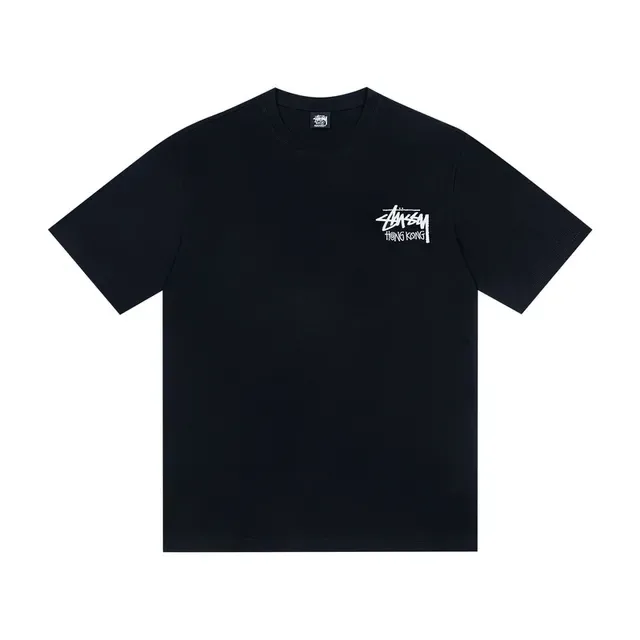 Stussy Stock Logo Hong Kong Graphic T-Shirt 3