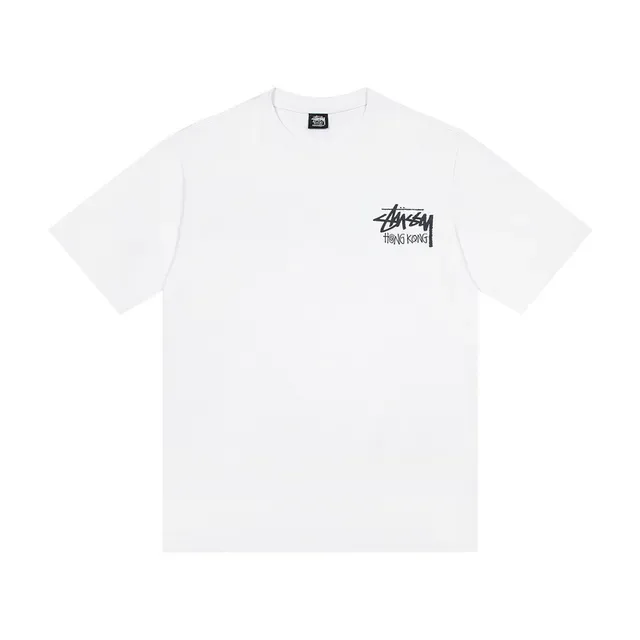 Stussy Stock Logo Hong Kong Graphic T-Shirt 5