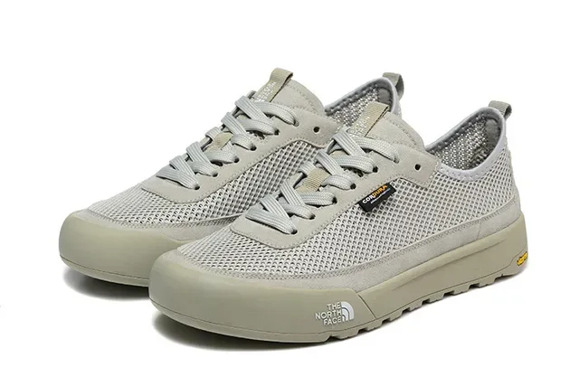 The North Face Tênis Lifestyle Bege Low-Top de Malha 5
