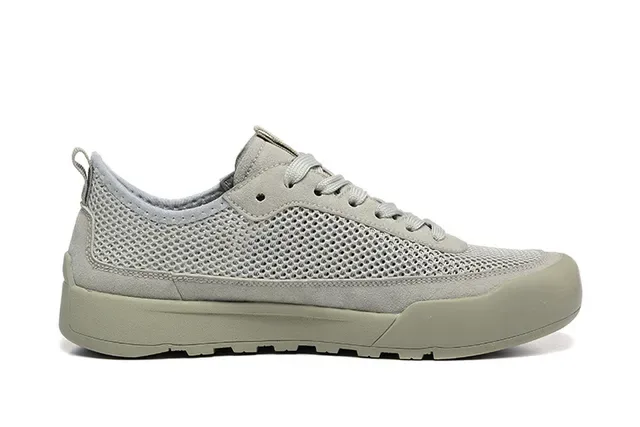 The North Face Tênis Lifestyle Bege Low-Top de Malha 7