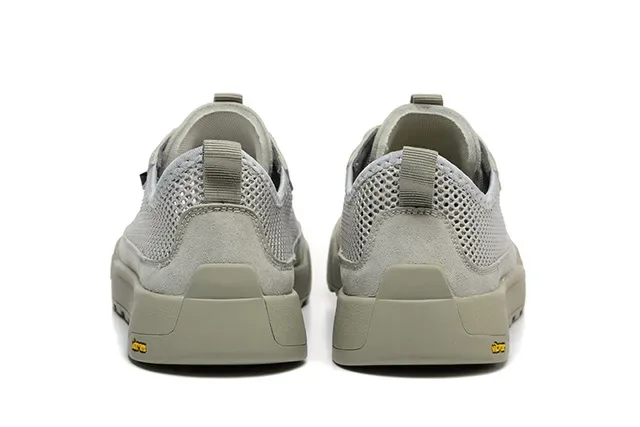 The North Face Tênis Lifestyle Bege Low-Top de Malha 9