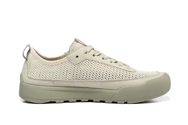 The North Face Tênis Lifestyle Bege Low-Top de Malha 15