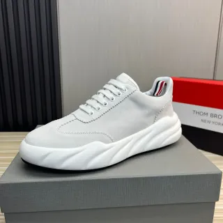 Thom Browne Wave Sole Gray Suede Lifestyle Sneaker