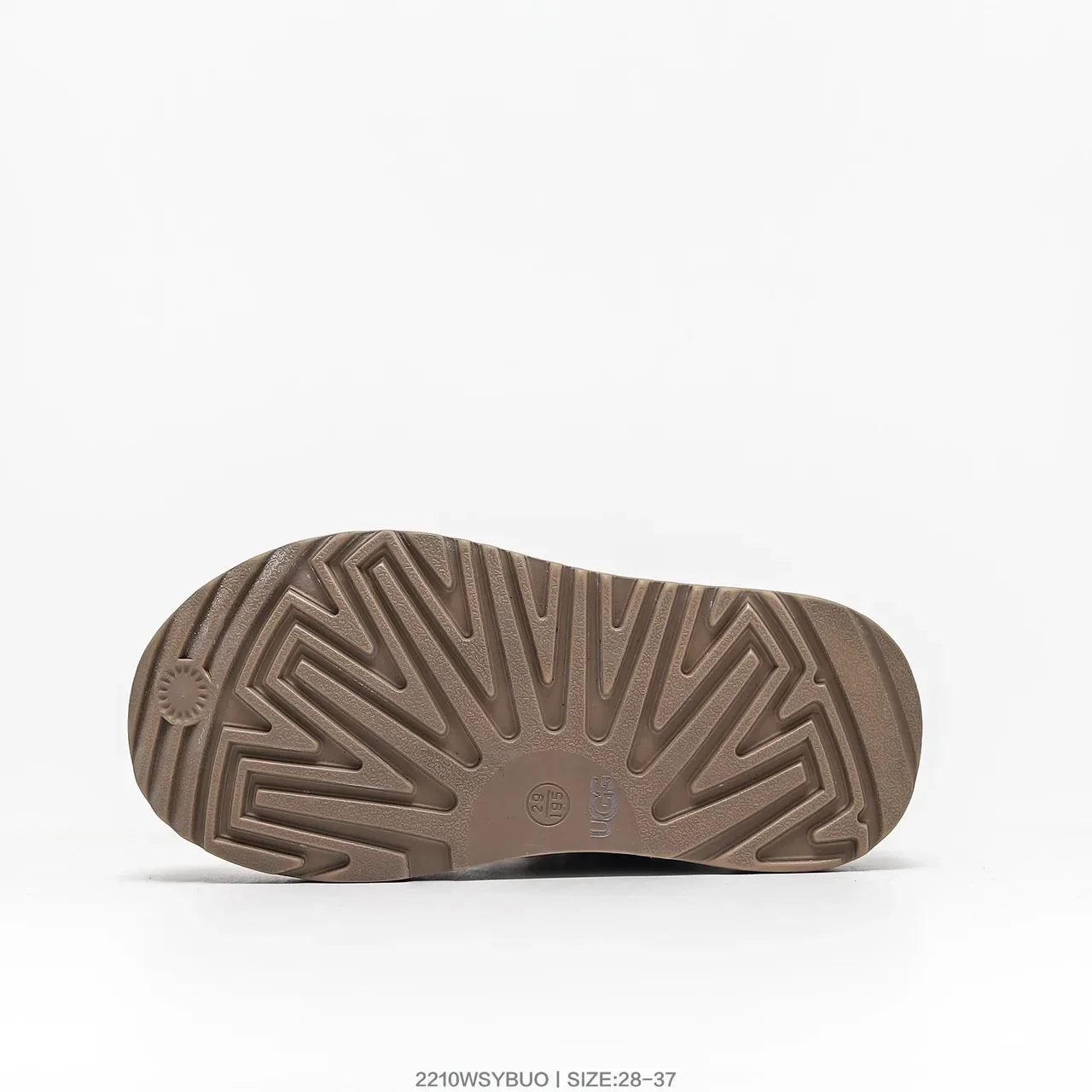 UGG Zapatillas Lifestyle Beige Rojo de Alto con Cordones 13