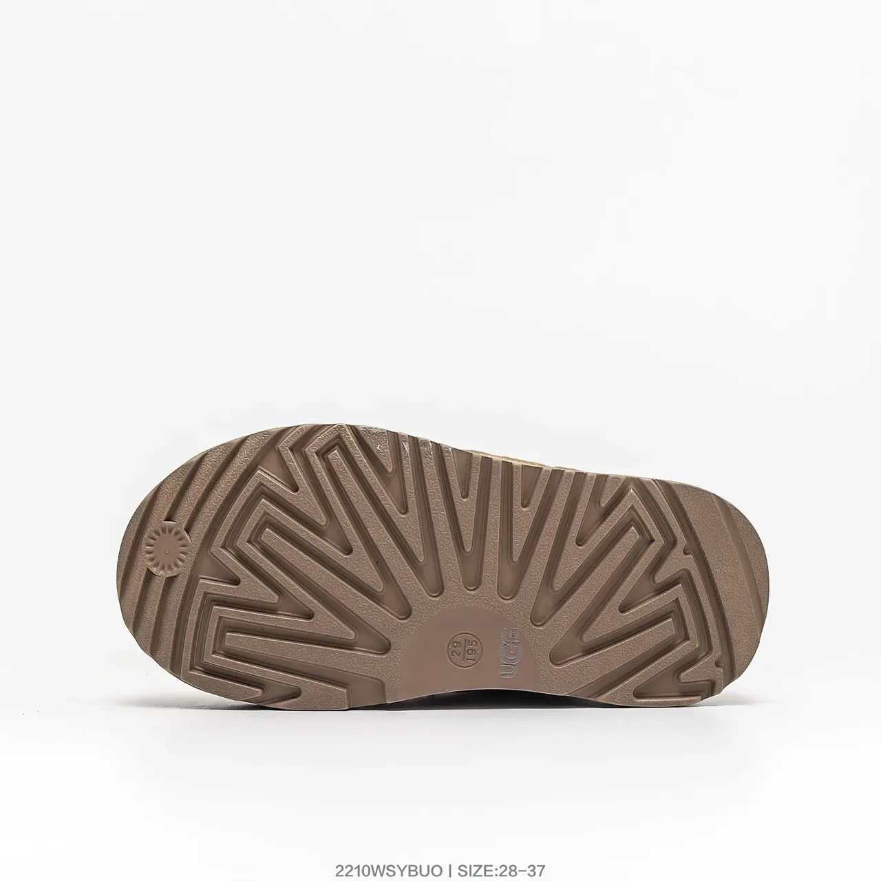 UGG Zapatillas Lifestyle Beige Rojo de Alto con Cordones 18