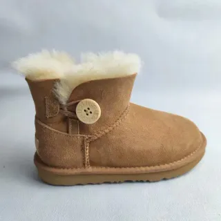 UGG Classic Mini Button Tan बर्फ जूते